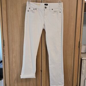 J Crew matchstick jeans